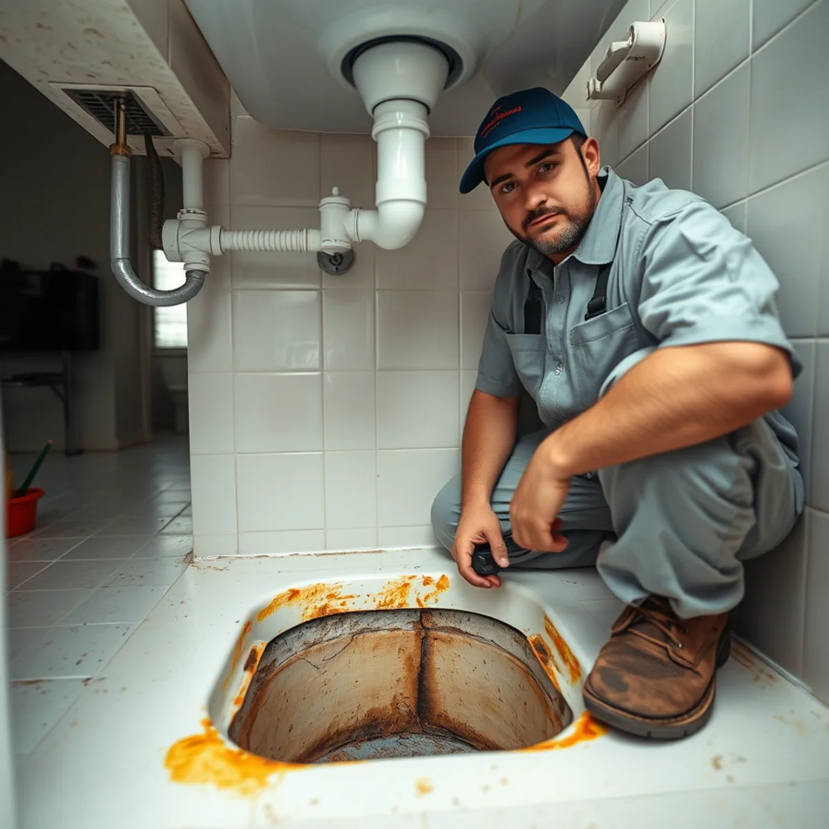 Seasonal owner returning to a Boca Raton condo with a sewer smell from dry drain traps